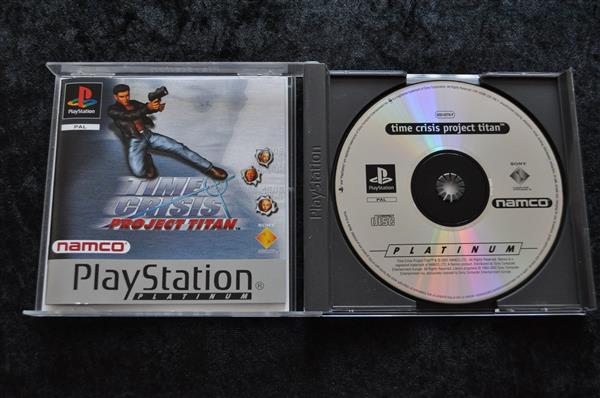 Grote foto time crisis project titan playstation 1 ps1 platinum spelcomputers games overige playstation games