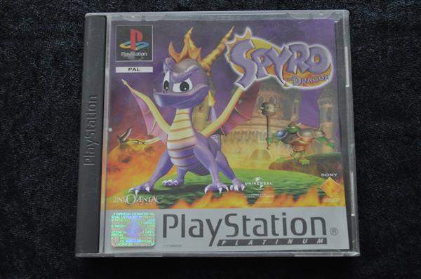 Grote foto spyro the dragon platinum playstation 1 ps1 geen manual spelcomputers games overige playstation games