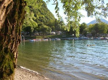 Grote foto luxe caravan meer van lugano porlezza vakantie italie