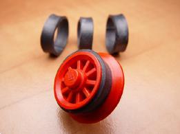 Grote foto vervangende slipbandjes voor de 70 80 lego trein kinderen en baby duplo en lego