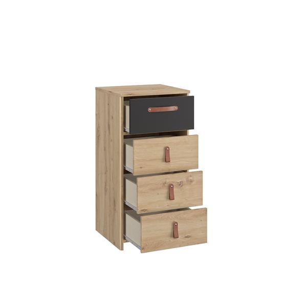 Grote foto arthus 2 persoonsbed 140x200 natuur gami antiek en kunst stoelen en banken