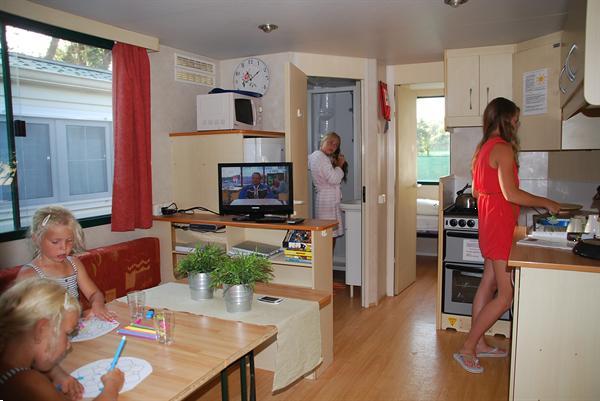 Grote foto stacaravan toscane itali bij zee 2 slaapkamers vakantie italie