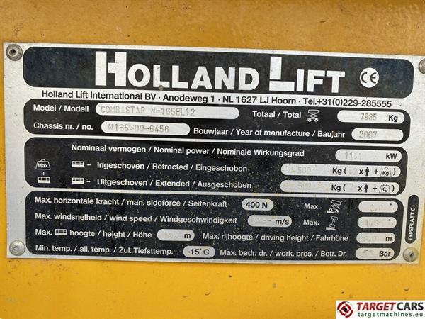 Grote foto holland lift combistar n165el12 electric scissor work lift 1850cm defect doe het zelf en verbouw hoogwerkers