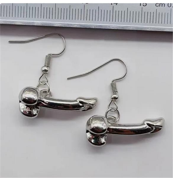 Grote foto ondeugende penis oorbellen 01 sieraden tassen en uiterlijk oorbellen