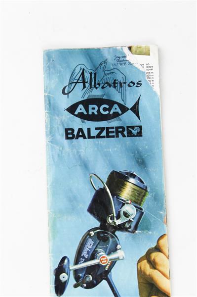 Grote foto albatros arca balzer catalogus folder hengelsport nieuws 71 72 sport en fitness vissport