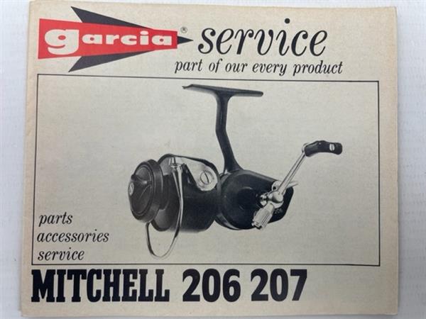 Grote foto garcia service boekje van mitchell 206 207 molen sport en fitness vissport