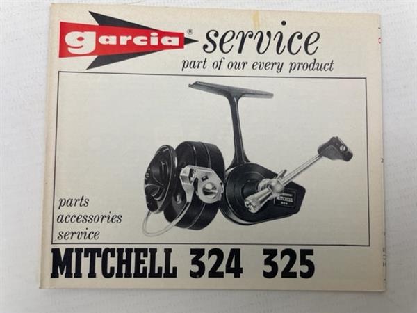 Grote foto garcia service boekje van mitchell 324 325 molen sport en fitness vissport