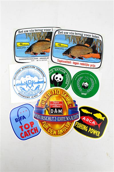 Grote foto diverse hengelsport stickers van albatros dam bifa arca sport en fitness vissport