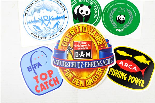 Grote foto diverse hengelsport stickers van albatros dam bifa arca sport en fitness vissport