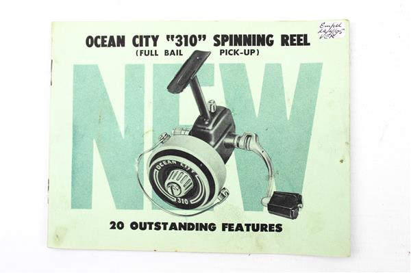 Grote foto ocean city 310 spinning reel molen onderhoud en garantie boekje sport en fitness vissport