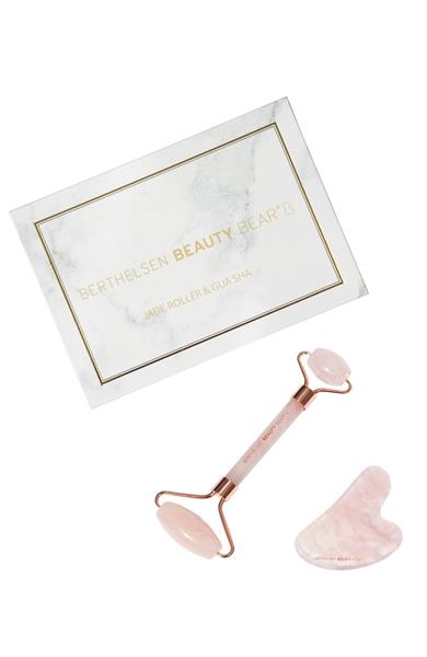 Grote foto beauty bear rosa quartz roller gua sha kleding dames sieraden