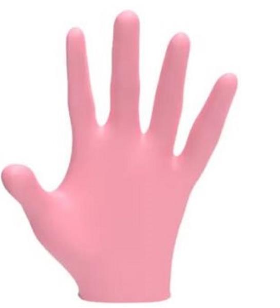 Grote foto l3vel3 nitrile handschoenen 100pcs pearl pink 4 maten kleding dames sieraden