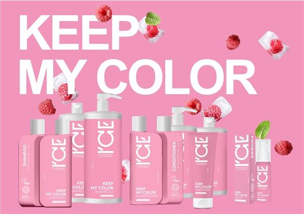 Grote foto ice professional keep my color shampoo 1000ml kleding dames sieraden