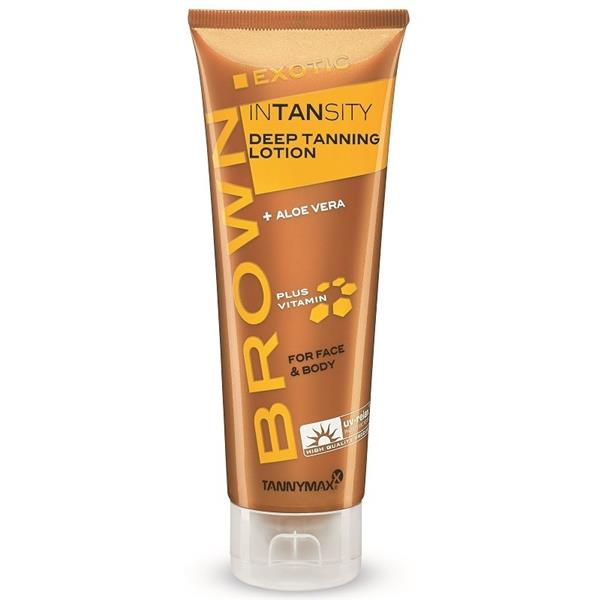 Grote foto tannymaxx brown exotic intansity tanning lotion 125ml kleding dames sieraden