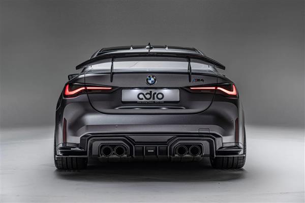 Grote foto adro carbon diffuser bmw g80 g81 m3 g82 g83 m4 auto onderdelen tuning en styling