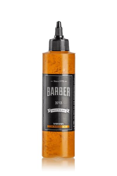 Grote foto barber squeeze bottle shaving gel nr.3 250ml kleding dames sieraden