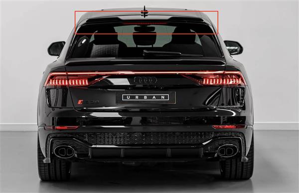 Grote foto audi rsq8 urban carbon kofferbak spoiler lip auto onderdelen tuning en styling