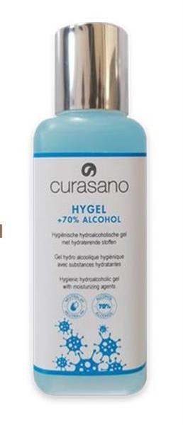 Grote foto curasano hydroalcholol gel 70 met verfrissende geur 250ml kleding dames sieraden