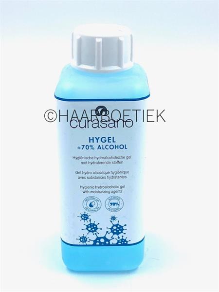 Grote foto curasano hydroalcholol gel 70 met verfrissende geur 250ml kleding dames sieraden