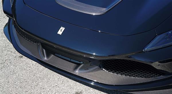 Grote foto ferrari f8 tributo spider carbon voorbumper cover lip splitter auto onderdelen tuning en styling