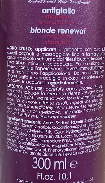 Grote foto gemina anti yellow shampoo 300ml blond renewal kleding dames sieraden