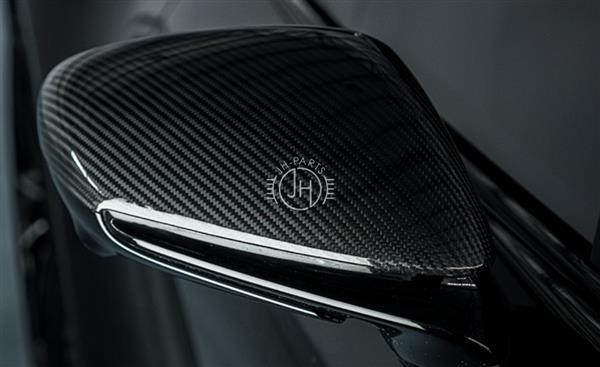 Grote foto porsche taycan carbon spiegelkappen auto onderdelen tuning en styling