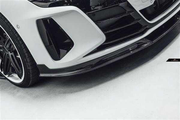Grote foto audi e tron gt carbon voorlip splitter auto onderdelen tuning en styling