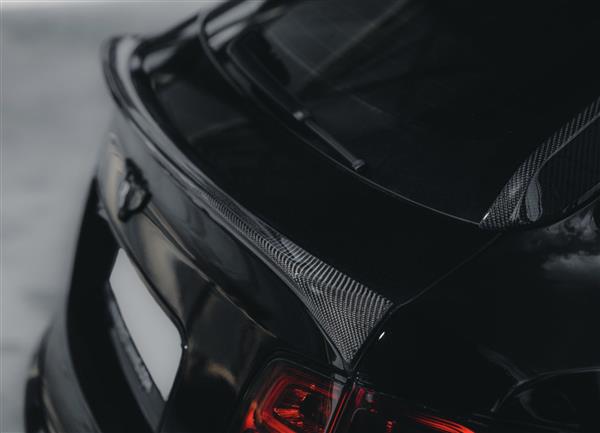 Grote foto bentley bentayga carbon kofferbak spoiler lip auto onderdelen tuning en styling