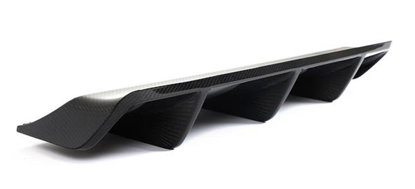 Grote foto carbon diffuser porsche macan 2021 auto onderdelen tuning en styling