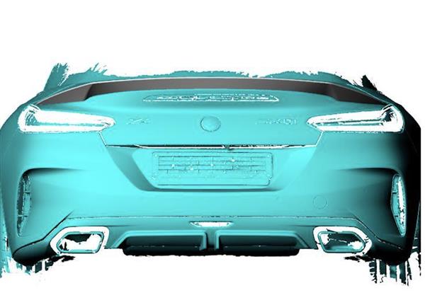 Grote foto carbon kofferbak spoiler lip bmw z4 g29 auto onderdelen tuning en styling