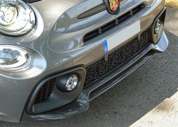 Grote foto fiat abarth 595 2016 carbon fiber voor splitter lip auto onderdelen tuning en styling