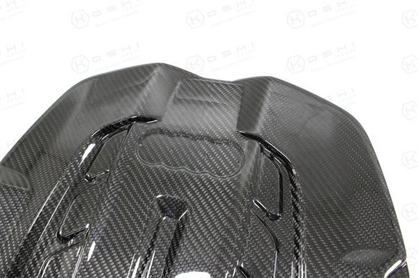 Grote foto audi rs6 rs7 carbon fiber motor cover auto onderdelen tuning en styling