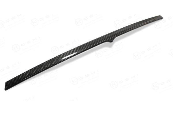 Grote foto maserati ghibli carbon fiber achter kofferbak trim chrome deel auto onderdelen tuning en styling
