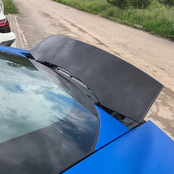 Grote foto jaguar f type carbon fiber achter spoiler auto onderdelen tuning en styling