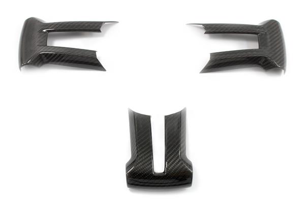 Grote foto ford mustang carbon fiber stuur trim 2010 2014 auto onderdelen tuning en styling
