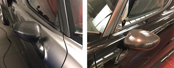 Grote foto alfa romeo 4c carbon fiber deur driehoek buitenpaneel auto onderdelen tuning en styling
