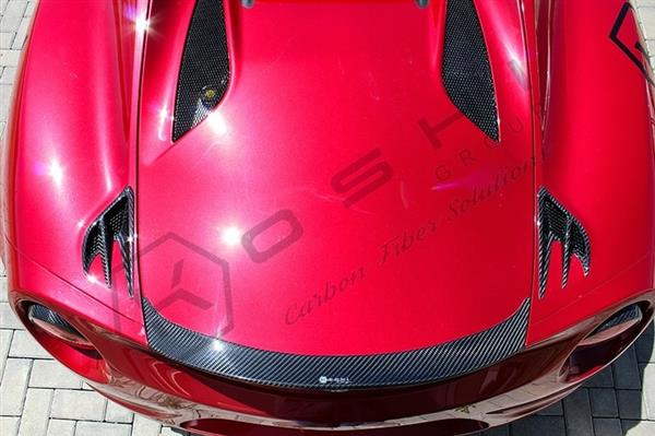 Grote foto alfa romeo 4c carbon fiber extreme lucht afzuig frame auto onderdelen tuning en styling