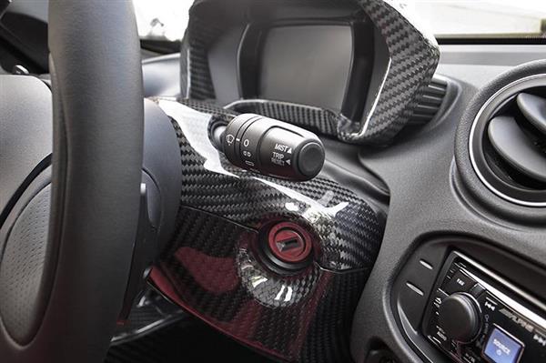 Grote foto alfa romeo 4c carbon fiber stuur bovenkap cover auto onderdelen tuning en styling