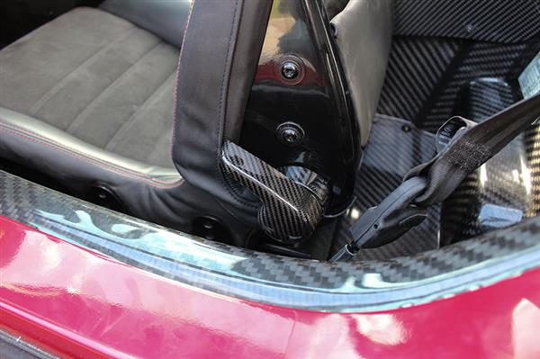 Grote foto alfa romeo 4c carbon fiber stoel verstel hendel auto onderdelen tuning en styling