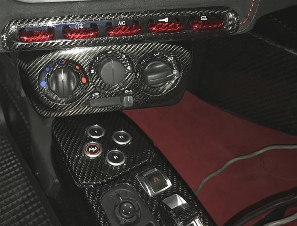 Grote foto alfa romeo 4c carbon fiber control knop frame cover auto onderdelen tuning en styling