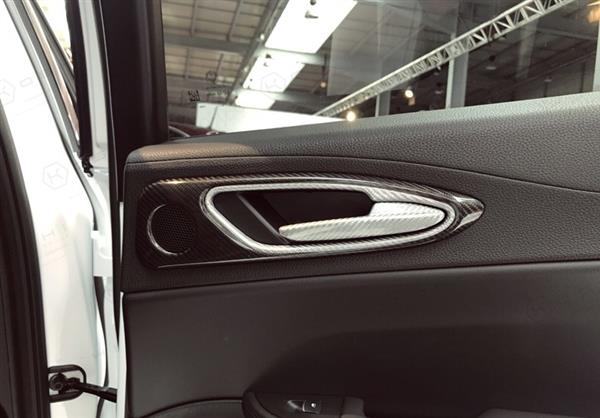 Grote foto alfa romeo giulia carbon fiber deurhendel cover auto onderdelen tuning en styling