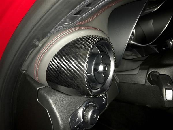 Grote foto alfa romeo giulia carbon fiber luchtventilatie kit auto onderdelen tuning en styling