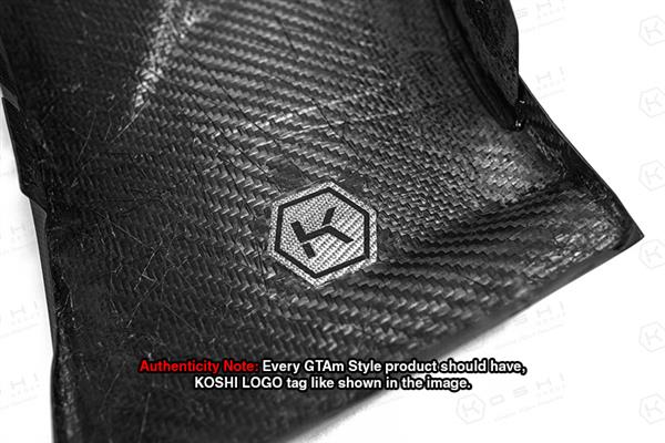 Grote foto alfa romeo giulia carbon fiber gtam style voorbumper kit auto onderdelen tuning en styling