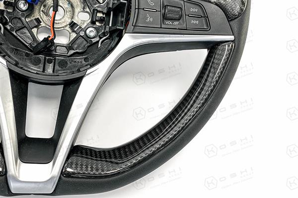 Grote foto alfa romeo giulia stelvio carbon fiber stuur covers auto onderdelen tuning en styling