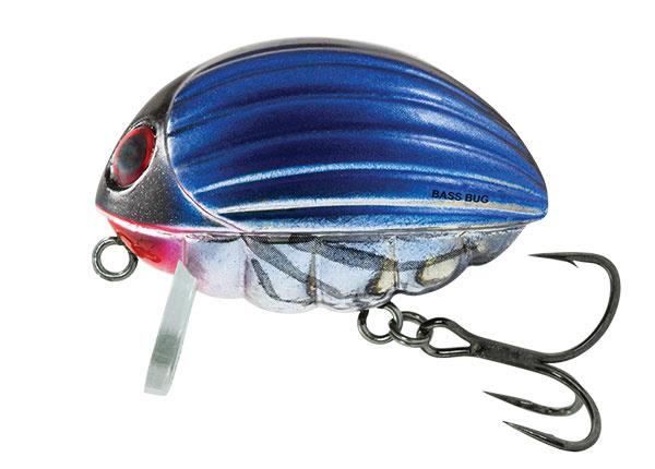 Grote foto salmo bass bug floating 5 5 cm 26 gr bluebird bug sport en fitness vissport