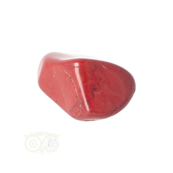 Grote foto rode jaspis trommelsteen nr 44 21 gram verzamelen overige verzamelingen