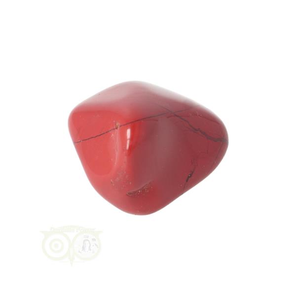 Grote foto rode jaspis trommelsteen nr 40 24 grams verzamelen overige verzamelingen