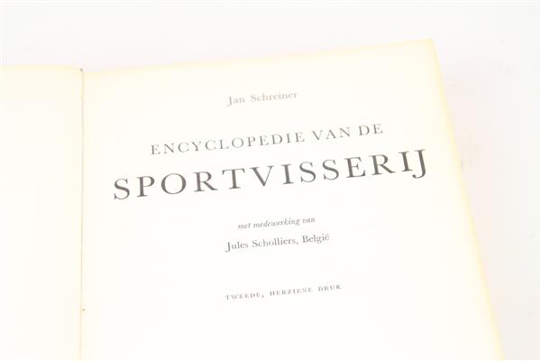 Grote foto encyclopedie van de sportvisserij jan schreiner boek sport en fitness vissport