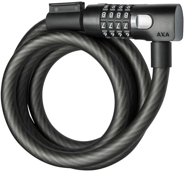 Grote foto kabelslot axa resolute c15 180 code zwart fietsen en brommers algemeen