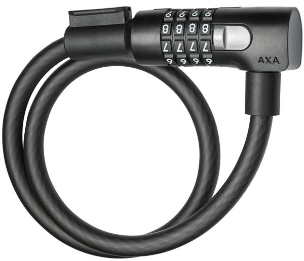 Grote foto kabelslot axa resolute c12 65 code zwart fietsen en brommers algemeen